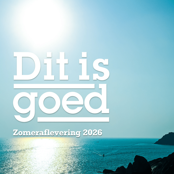 Dig tegel zomer 2026